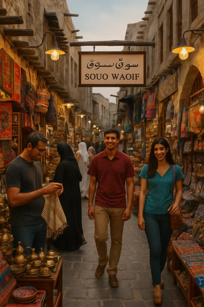 Shopping in Souq Waqif