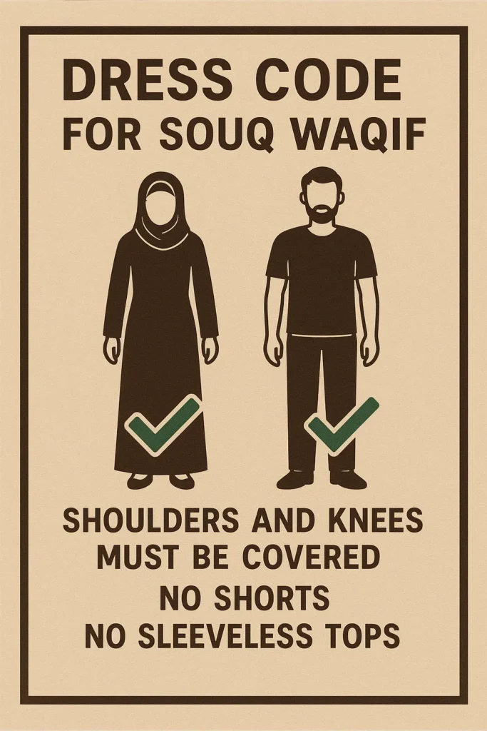 Dress Code for Souq Waqif