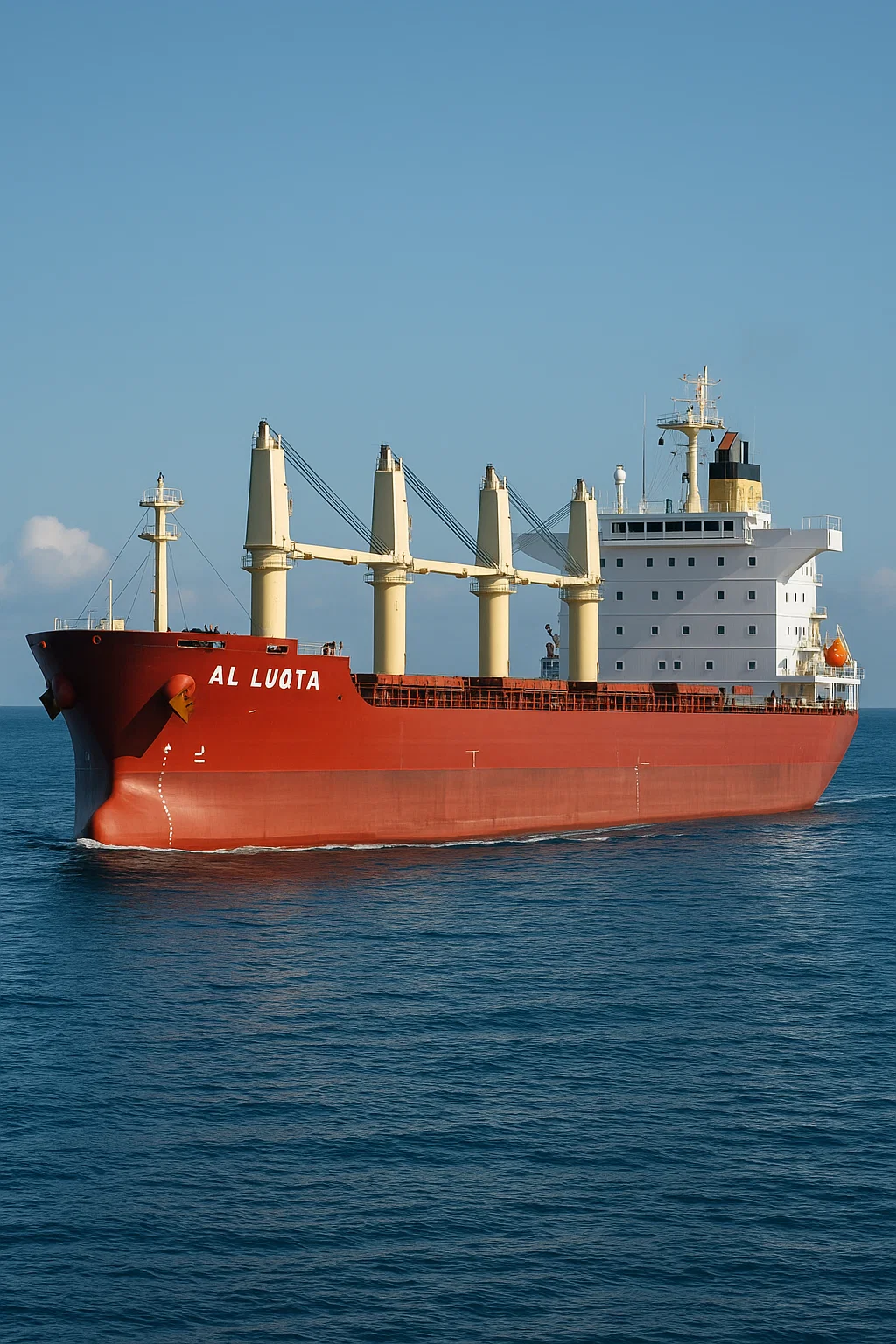 AL LUQTA cargo vessel
