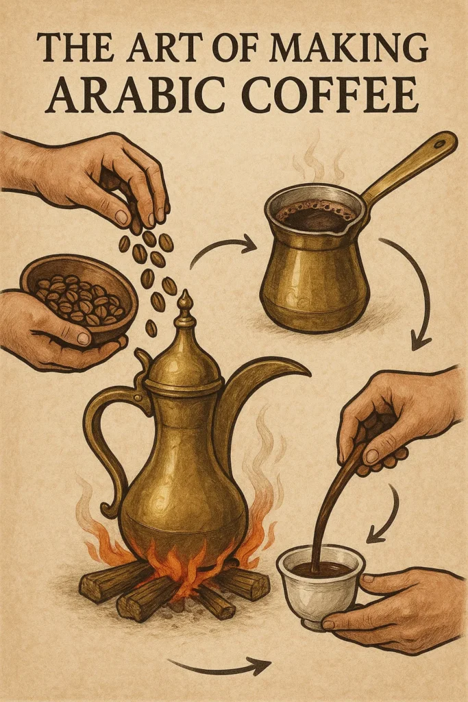 The Art of Making Arabic Coffee